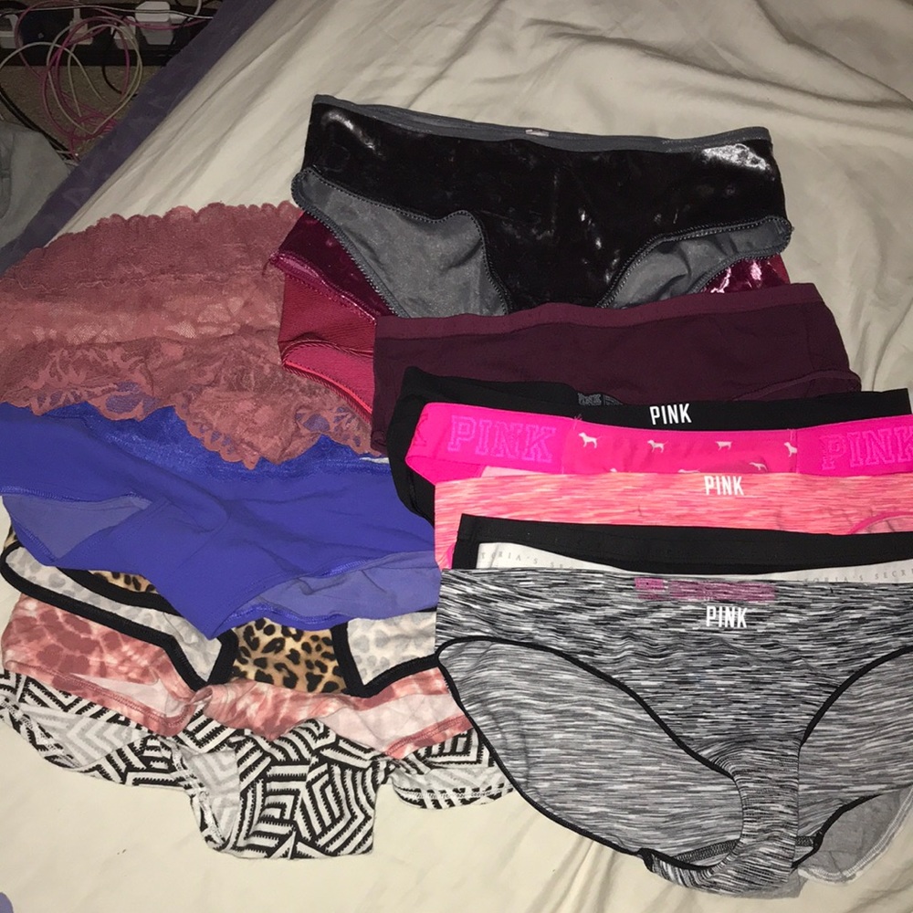 Bundle of PINK/VS panties NWOT